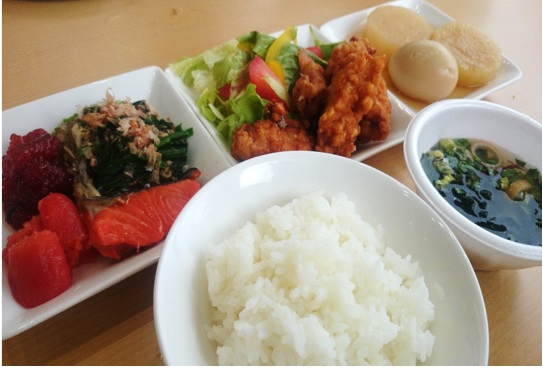 新米ランチ