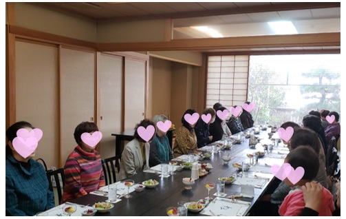 つるし飾り見学