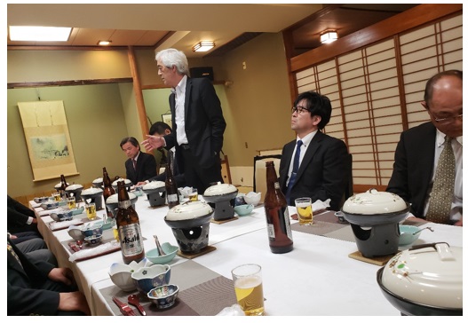 ガソリンスタンド会の総会