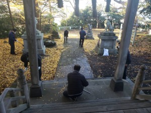 晩秋の一日