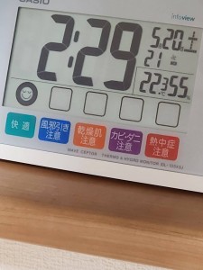 早朝からの活動